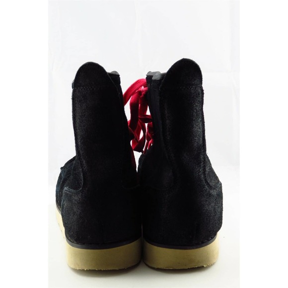 Vivala Grenade Boots‎ Sz 8 M Black Round Toe Paddock Leather Men - Picture 5 of 7